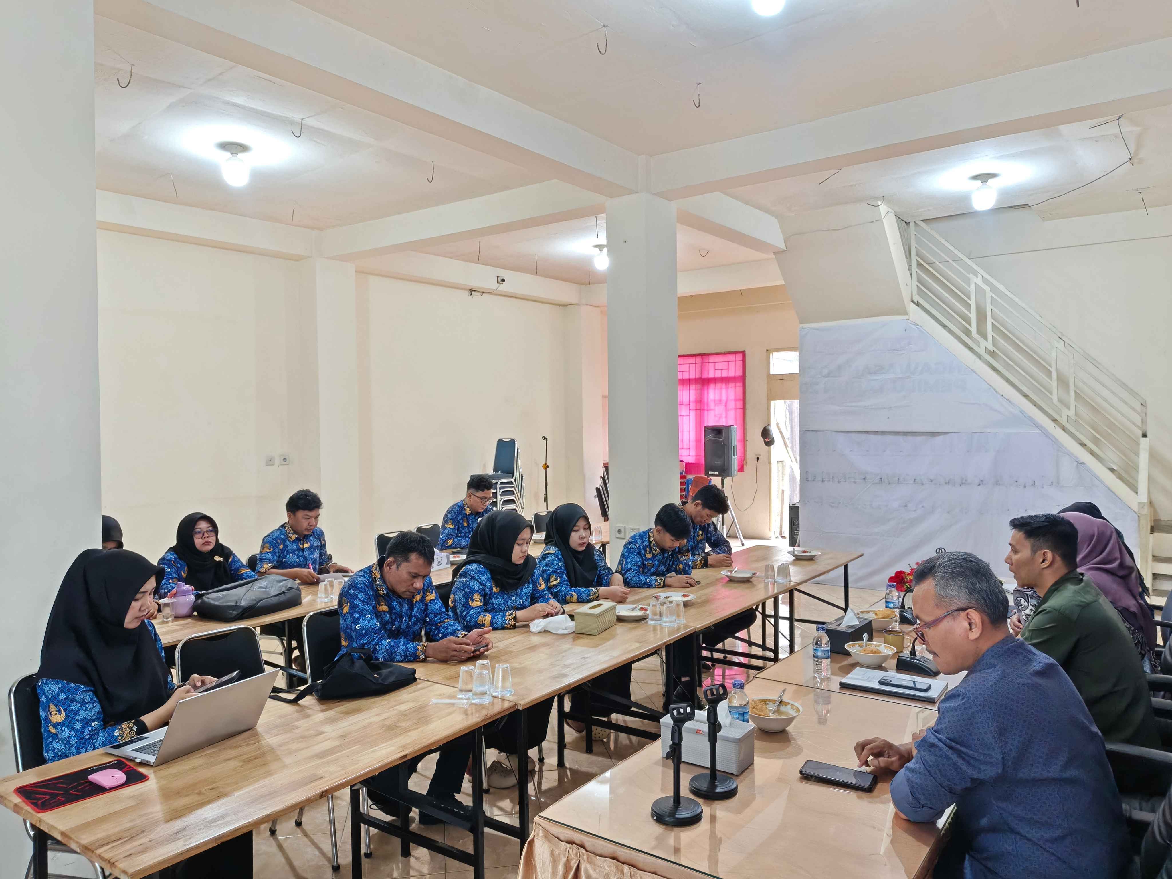 Badan Pengawas Pemilihan Umum (Bawaslu) Kota Padang Panjang menggelar Rapat Koordinasi (Rakor) Penyelesaian Sengketa Proses Pemilu pada Kamis (30/04/2026).