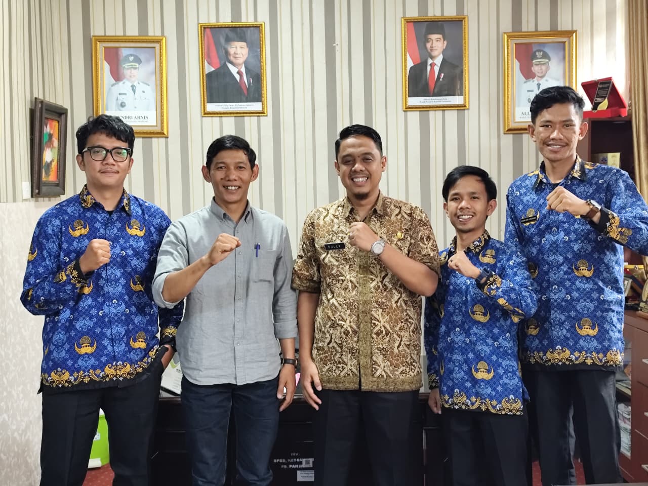 Koordinasi ke Kantor BPBD Kesbangpol Kota Padang Panjang pada Kamis, 16 April 2026.