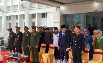 Peringatan Hari Kesaktian Pancasila di Balaikota Padang Panjang