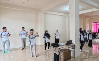  Bawaslu Kota Padang Panjang melaksanakan kegiatan senam pagi bersama pada Kamis (18/06/2026)