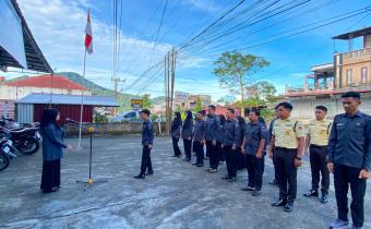 Bawaslu Kota Padang Panjang menggelar apel pagi rutin pada Senin (22/06/2026). 